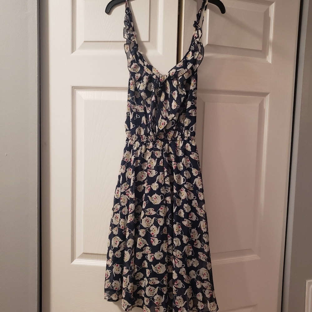 Lauren Conrad Navy Dress